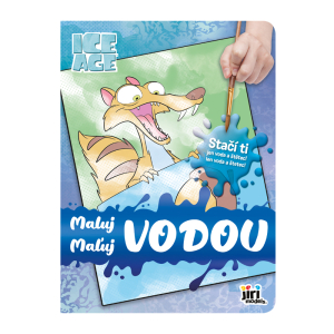 Vymaľovánky A4 vodové Doba ľadová