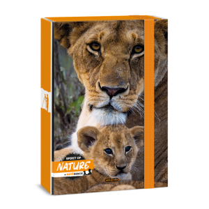 Školský box A4 SPIRIT OF NATURE LION ARS UNA