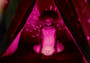 Žiariaca chobotnička - Růžová (Cloud b)