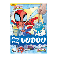 Vymaľovánky A4 vodové Spidey