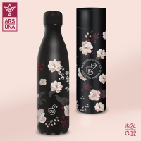 Termofľaša 500ml Flowery Black ARS UNA