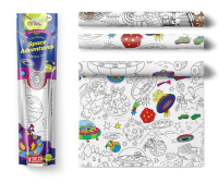 PEXI Maľovací ubrus 3 ks - Vesmír (Space Adventure)