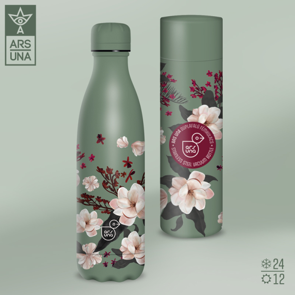 Termofľaša 500ml Flowery Pink ARS UNA